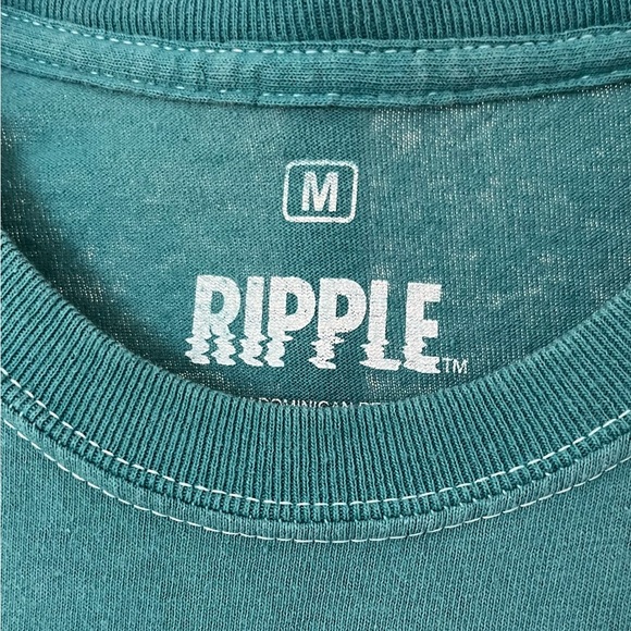 Ripple (Urban Outfitters) Teal Graphic Tee - Picture 2 of 5